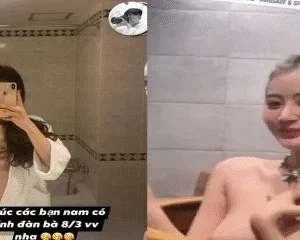 Clip hot tiktoker Triệu Linh Trang bị lộ tung lên mạng