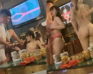 Clip Tàu khựa thác loạn cùng gái Việt ở KTV Hải Phòng