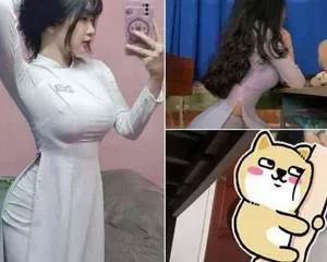 Doggy em nữ sinh áo dài mông căng to tròn