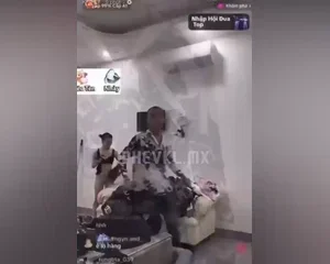 Long Phú Quốc làm lộ con chem chép của vợ khi đang Livestream