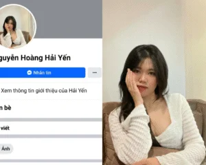 Nguyễn Hoàng Hải Yến nữ sinh cấp 3 Hoàng Văn Thụ