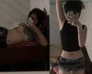 Nư sinh tóc ngắn chổng mông banh bướm cho anh bồ cặc ngựa đụ cho sướng run người