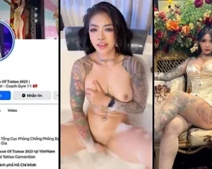 Thủy Tạ lộ thêm clip sex thủ dâm trong bồn tắm và đụ nhau với anh trai 6 múi xăm trổ Vailonxx