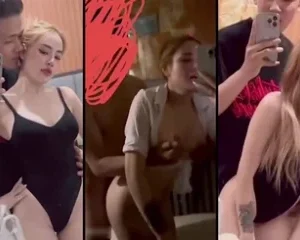 Tố Trân Hot girl tóc vàng lộ clip địt nhau trước gương với bạn trai