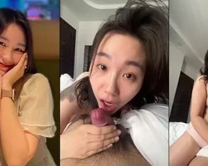 Vẻ mặt ngây thơ hồn nhiên của em lúc thấy anh quay phim