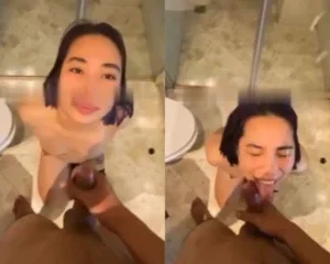 Xả tinh đầy lên mặt đĩ người yêu dâm đãng